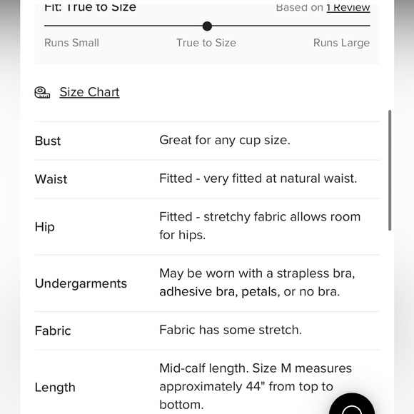 Strapless midi dress - Picture 6 of 7